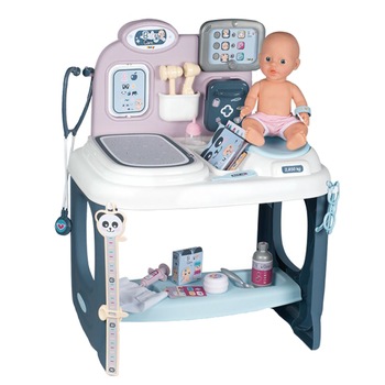 Set de joaca Smoby - Baby care center, 28 accesorii Set de joaca Smoby - Baby care center, 28 accesorii