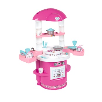 Bucatarie copii Smoby - Hello Kitty, 17 accesorii Bucatarie copii Smoby - Hello Kitty, 17 accesorii