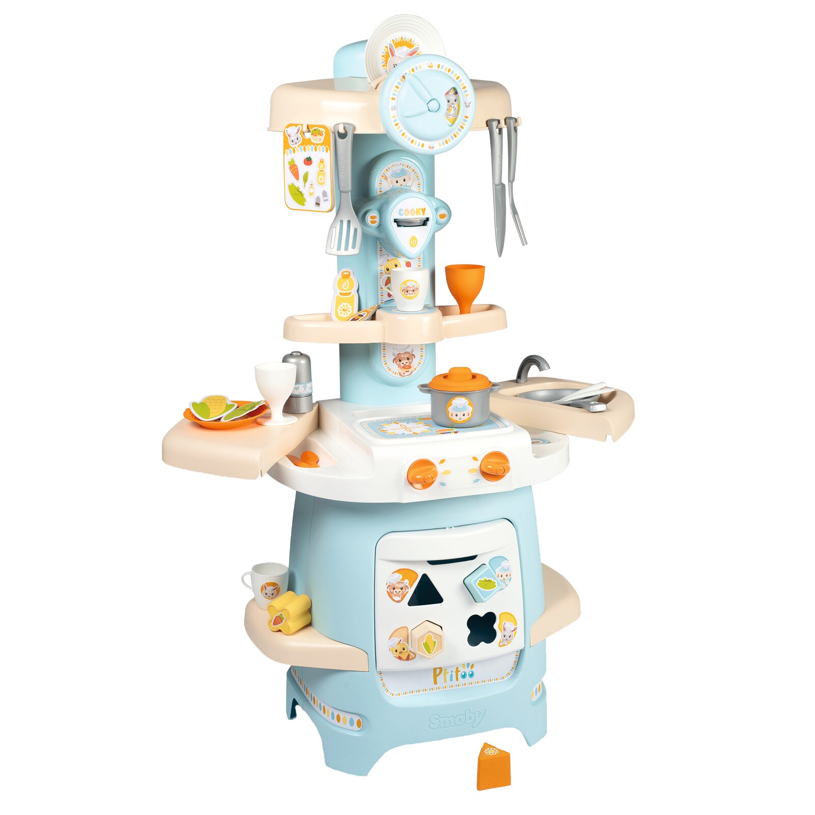 Bucatarie copii Smoby - Ptitoo, 48 accesorii