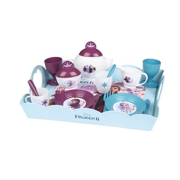 Set de joaca Smoby - Frozen II, Tea set, 16 accesorii Set de joaca Smoby - Frozen II, Tea set, 16 accesorii