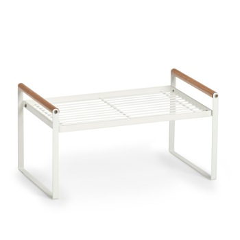 Raft,alb/maro,din metal si lemn,34,5 cm,Zeller Raft,alb/maro,din metal si lemn,34,5 cm,Zeller