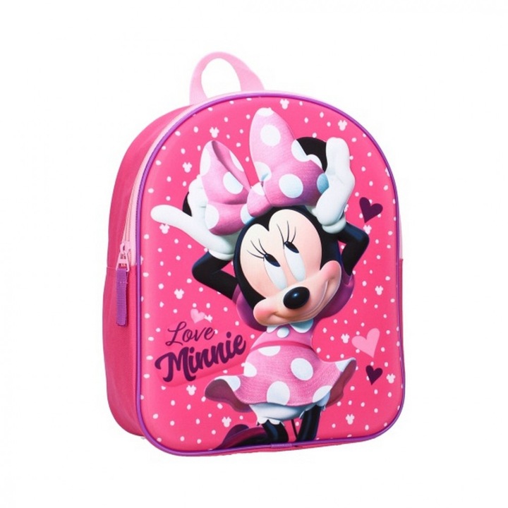 Раница за момиче Vadobag Love Minnie 3d 32x26x11 см