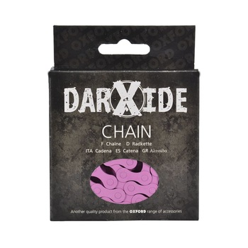 Lant transmisie Oxford DarXide, 1 viteza, 1/2'x1/8' 114L, roz Lant transmisie Oxford DarXide, 1 viteza, 1/2'x1/8' 114L, roz