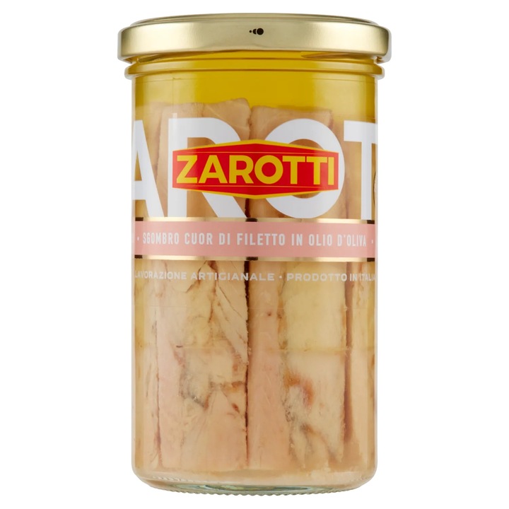 File de Macrou in Ulei de Masline Zarotti, 250 g