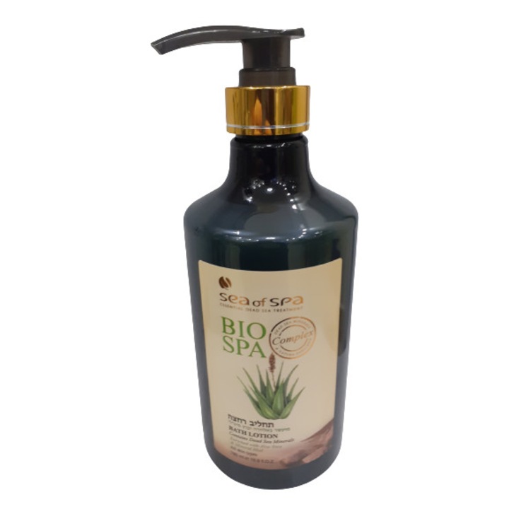 Aloe Verával és Holt-tengeri ásványi iszappal dúsított fürdőkrém, Sea of Spa, BIO SPA, 780 ml