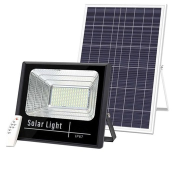 Set Corp Iluminat LED si panou solar fotovoltaic, Jortan, 100W, lampa cu incarcare solara, telecomanda, suport si suruburi incluse Set Corp Iluminat LED si panou solar fotovoltaic, Jortan, 100W, lampa cu incarcare solara, telecomanda, suport si suruburi incluse