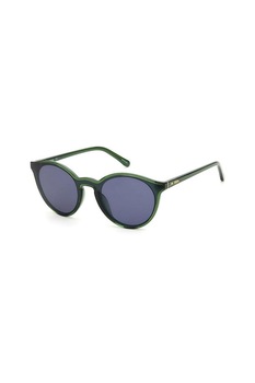 Fossil, Ochelari de soare pantos cu lentile uni, Verde inchis, 99-01-140 Standard Fossil, Ochelari de soare pantos cu lentile uni, Verde inchis, 99-01-140 Standard