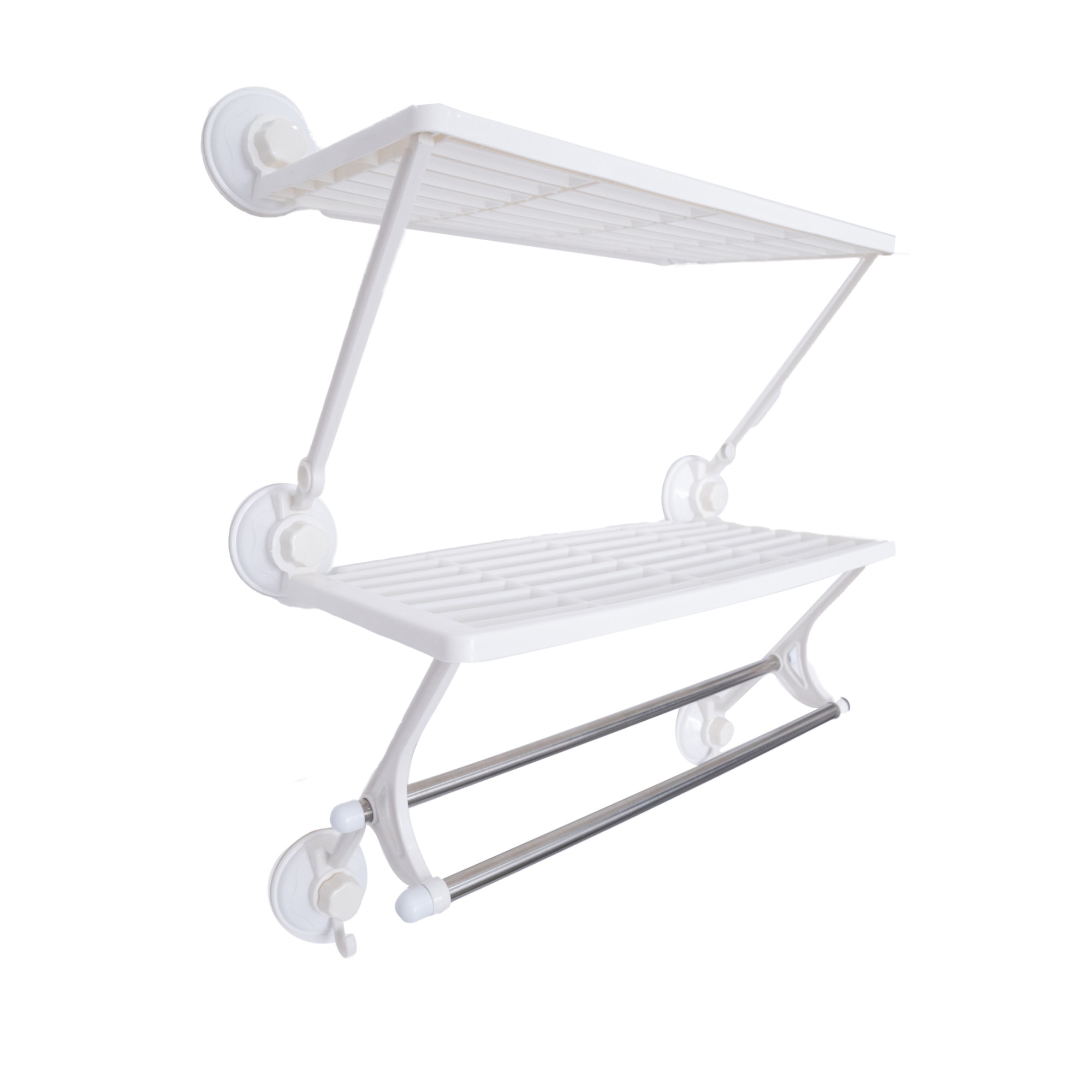 Etajera dubla cu suport prosop , TRENDY'S