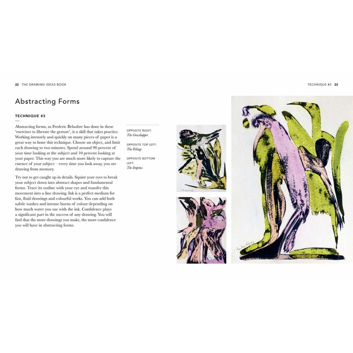 Drawing Ideas Book - Frances Stanfield