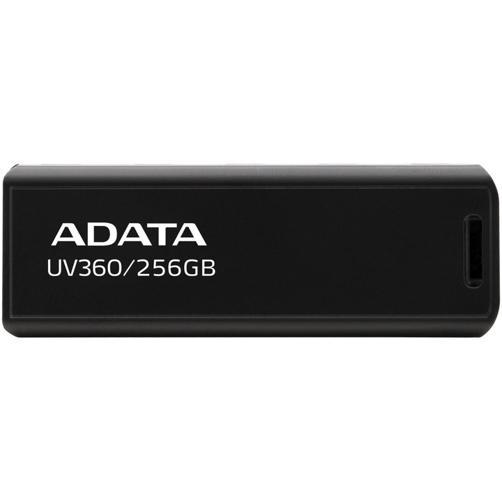 USB Flash памет ADATA UV360 Metal, 256GB, USB 3.2, Черен