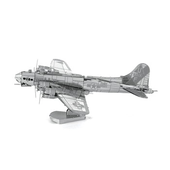 Puzzle 3D Metal Earth B-17 Cetatea Zburatoare, Metal, 2 foi Puzzle 3D Metal Earth B-17 Cetatea Zburatoare, Metal, 2 foi