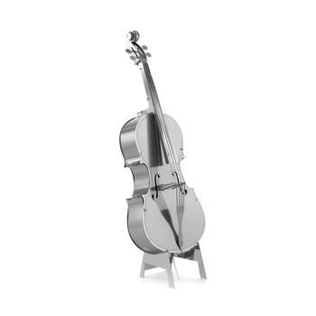 Puzzle 3D Metal Earth Bass Fiddle, Metal, 1 foi Puzzle 3D Metal Earth Bass Fiddle, Metal, 1 foi