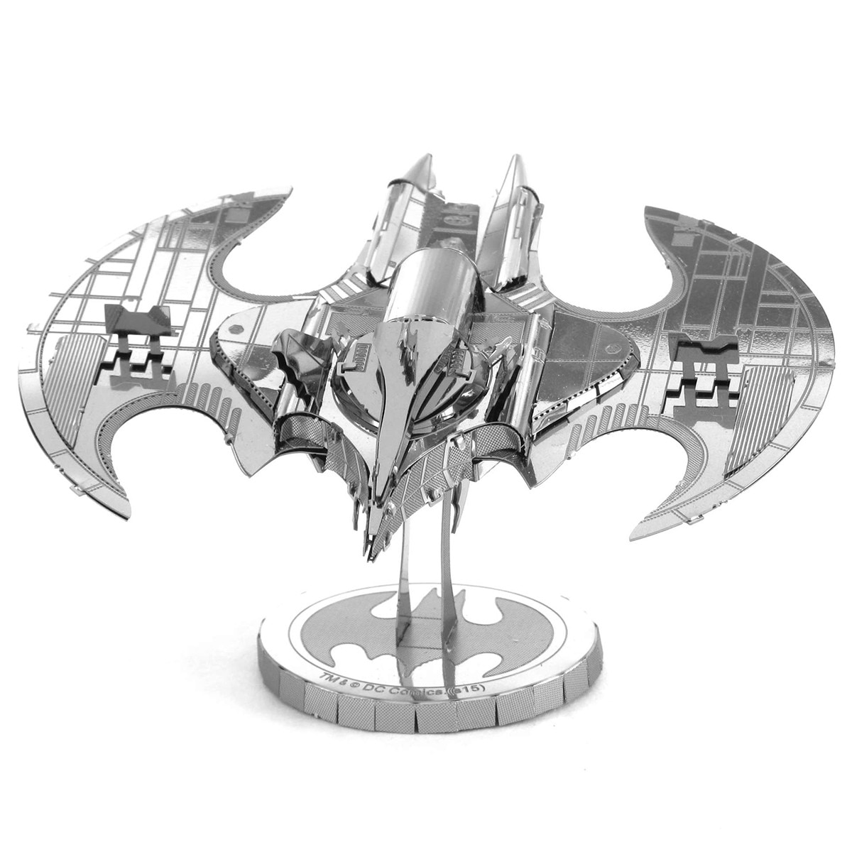 Puzzle 3D Metal Earth Batman 1989 Batwing, Metal, 2 foi