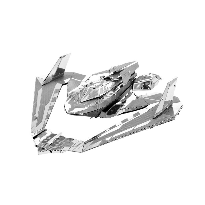 Puzzle 3D Metal Earth Batman v Superman Batwing, Metal, 2 foi