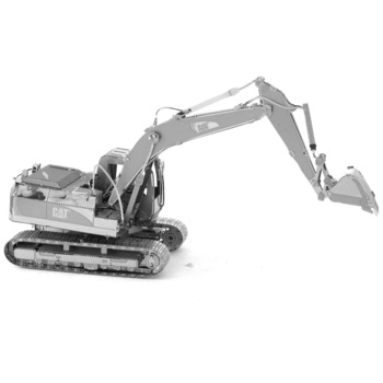 Puzzle 3D Metal Earth CAT Excavator, Metal, 2 foi Puzzle 3D Metal Earth CAT Excavator, Metal, 2 foi