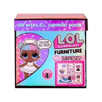 Set mobila LOL Surprise Furniture Series 4 Sweet Boardwalk & Sugar Doll Set mobila LOL Surprise Furniture Series 4 Sweet Boardwalk & Sugar Doll