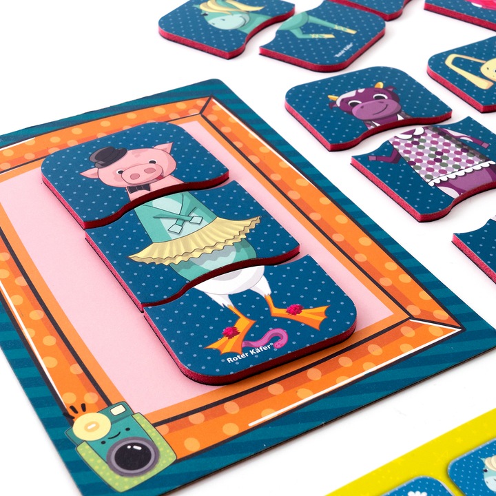 Joc educativ magnetic Animalute, Roter Kafer