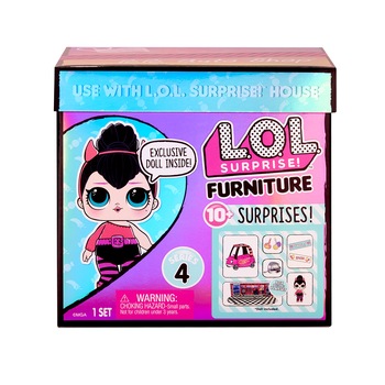 Set mobila LOL Surprise Furniture Series 4 B.B. Auto Shop & Spice Doll Set mobila LOL Surprise Furniture Series 4 B.B. Auto Shop & Spice Doll
