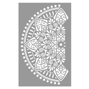 Sablon 890*560mm Refolosibil Mandala African 1/2 Sablon 890*560mm Refolosibil Mandala African 1/2