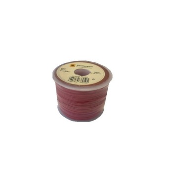 Ata din bumbac usor cerata, roz pentru cusut piele manual 100 m, 0.7 mm grosime Ata din bumbac usor cerata, roz pentru cusut piele manual 100 m, 0.7 mm grosime