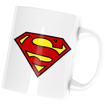 Cana Superman Logo, alba, 330 ml Cana Superman Logo, alba, 330 ml