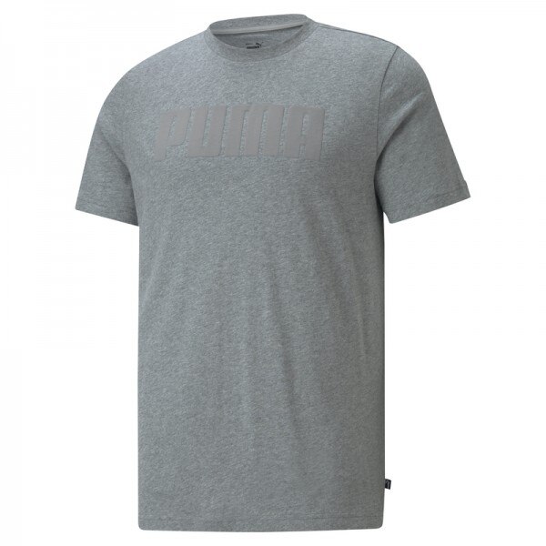 Tricou Puma modern basics tee, S INTL, Gri