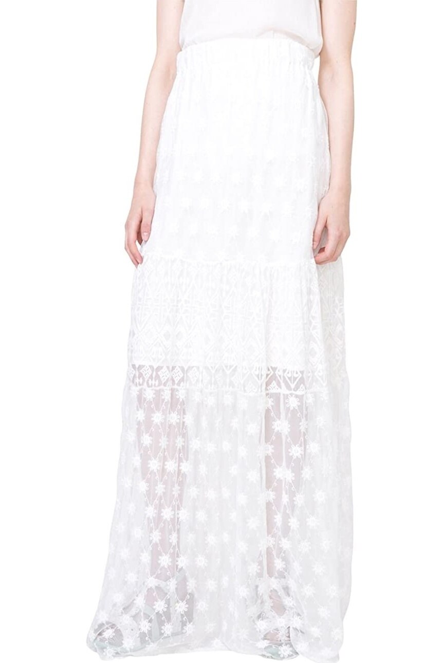 Fusta, Desigual 74F2WC4, Alb