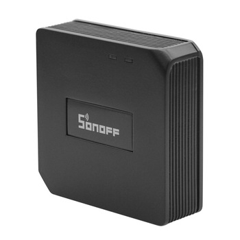 Interupator Switch Sonoff, Control Vocal, Wi-Fi, 433 Mhz, Negru Interupator Switch Sonoff, Control Vocal, Wi-Fi, 433 Mhz, Negru