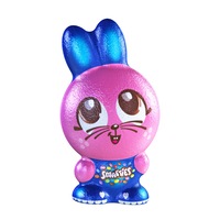 bomboane de ciocolata cu lapte in forma de iepuras smarties bunny diverse culori 175g imagen 5_0_
0