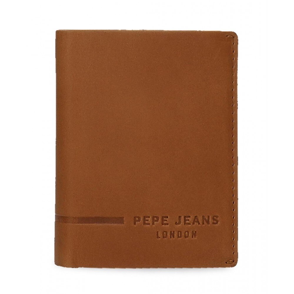 Portofel vertical Pepe Jeans Ander, camel
