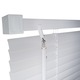 Jaluzea orizontala, interior, PVC, alb, 55 x 130 cm