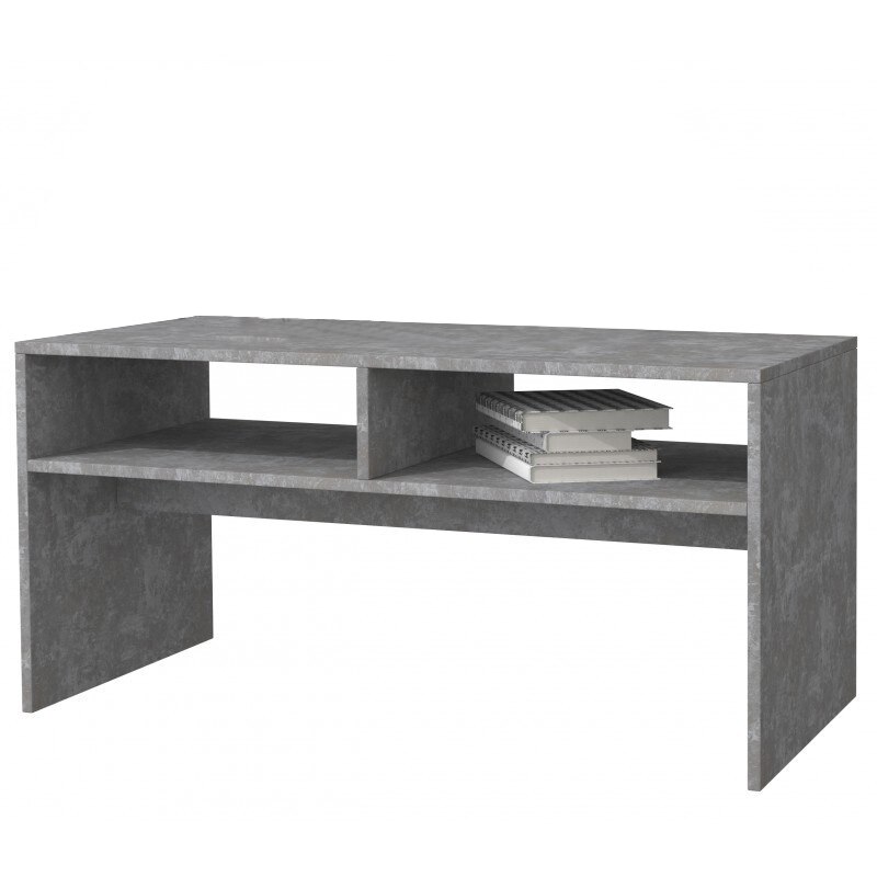Masuta cafea Arosa Mesa, 2 rafturi, 90X51x41, beton