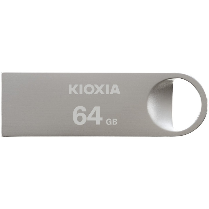 USB Flash памет Kioxia Owahri U401, 64GB, USB 2.0, Silver