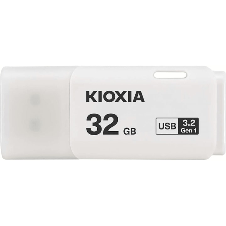 Memorie USB Kioxia Hayabusa U301, 32GB, USB 3.0, Alb