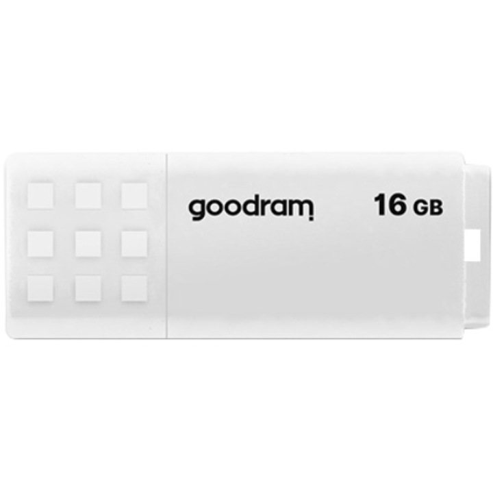 Memorie USB Goodram UME2, 16GB, USB 2.0, Alb