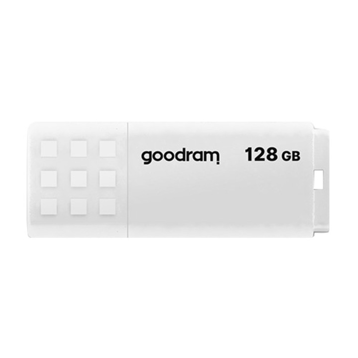GoodRam UME2 USB Memória, 128GB, USB 2.0, Fehér