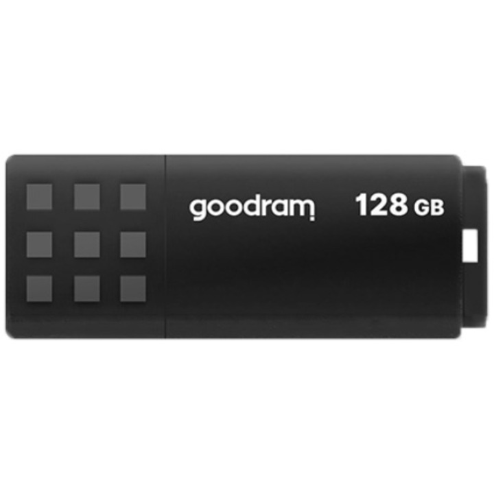 Goodram UME3 USB pendrive, 128 GB, USB 3.0, fekete