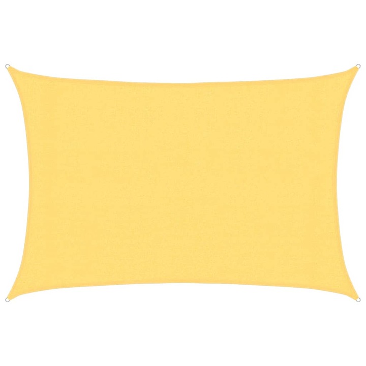 VidaXL bézs HDPE napvitorla 160 g/m² 3 x 4 m 311127