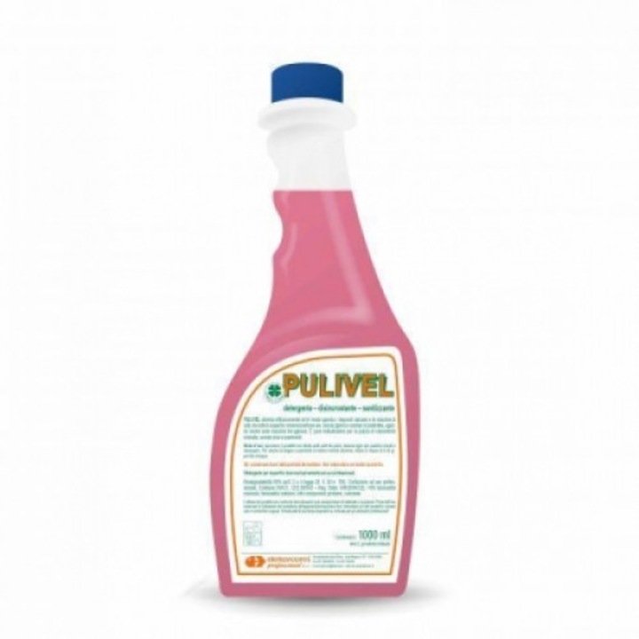 Detergent PULIVEL, detartrant, igienizant, flacon 1 l