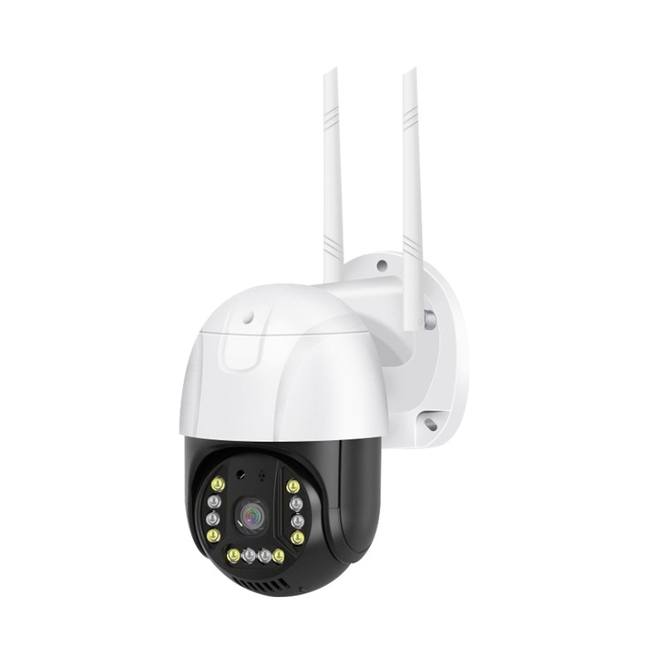 NTDALL 4 MP 2560 x 1440 videó megfigyelő kamera, intelligens követés, PTZ, WIFI, LAN, AP hotspot, Micro SD, forgatás, beltéri és kültéri