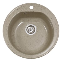 chiuveta compozit resing diametru 50 cm adancime 20 cm incastrabila bej granitat imagen 36_0_
0