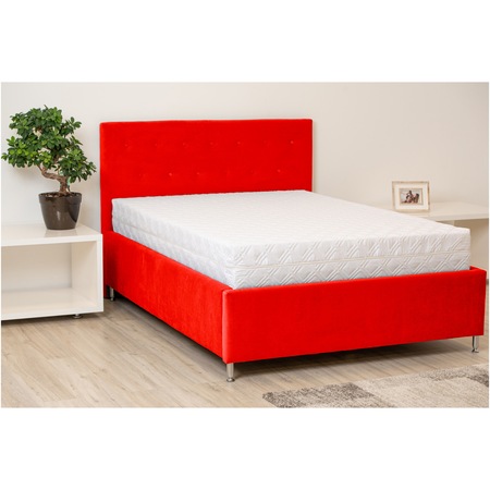 Saltea ortopedica, SOMNART, Ultrasleep Dream, 90x200x20cm, spuma poliuretanica, husa detasabila cu fermoar, fermitate medie