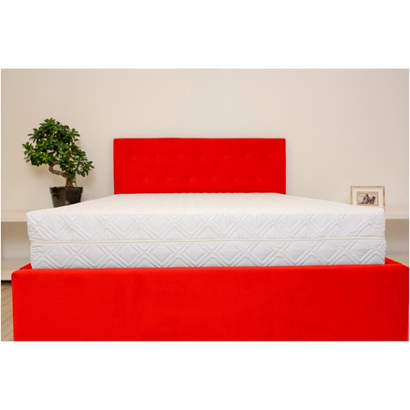 Saltea ortopedica, SOMNART, Ultrasleep Dream, 90x200x20cm, spuma poliuretanica, husa detasabila cu fermoar, fermitate medie