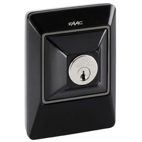 Selector cu cheie, cu o pozitie, pentru automatizari de porti, Faac XK10 401302