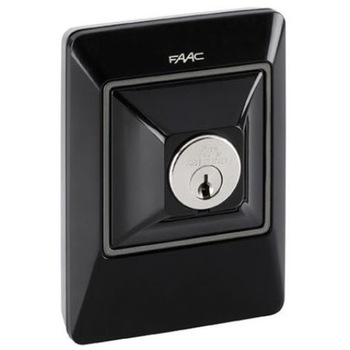 Selector cu cheie, cu o pozitie, pentru automatizari de porti, Faac XK10 401302 Selector cu cheie, cu o pozitie, pentru automatizari de porti, Faac XK10 401302