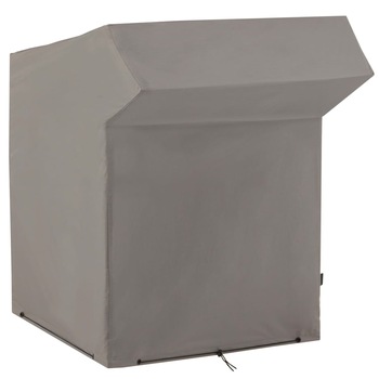 Husa mobilier de gradina, Madison, Poliester, 165 x 105 cm, Gri Husa mobilier de gradina, Madison, Poliester, 165 x 105 cm, Gri