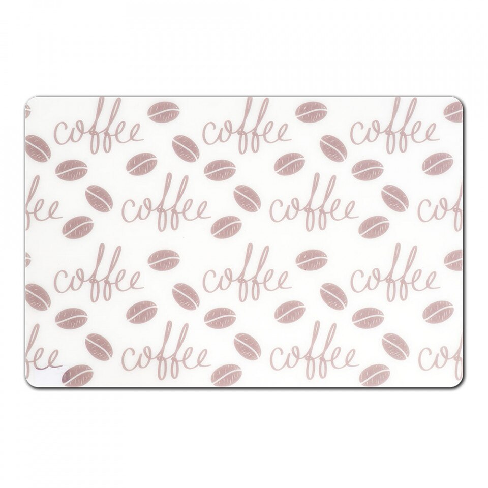 Protectie masa,dreptunghiulara,transparenta/grej,30 x 45 cm,Zeller