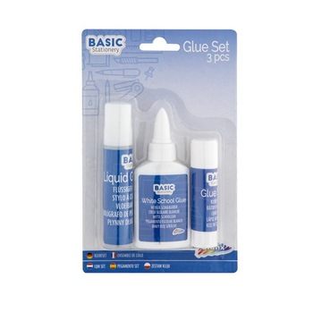 Set Grafix 3 piese lipici solid, lipici lichid si aracet Set Grafix 3 piese lipici solid, lipici lichid si aracet
