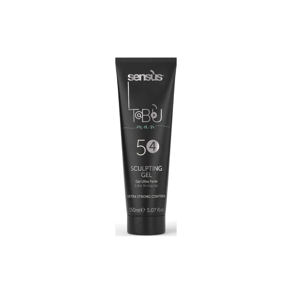 Gel de par cu fixare foarte puternica, Sensus Tabu Man 54 Sculpting Gel 150ml
