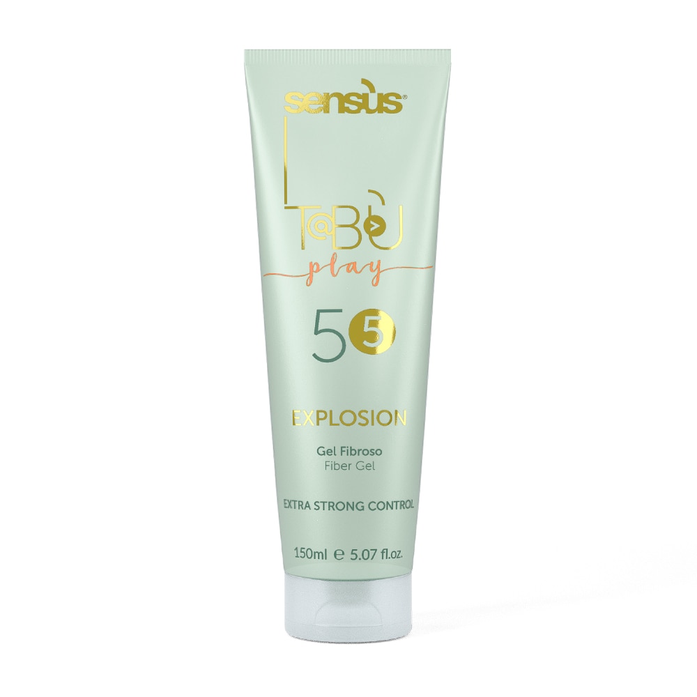 Gel de par cu fixare puternica, Sensus Tabu Play 55 Explosion 150ml